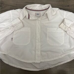BDG White Button-Up Shirt